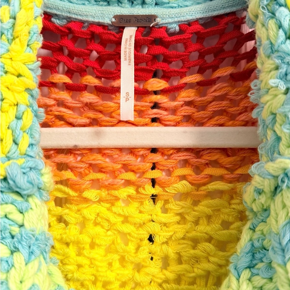 Free People Chunky Knit Cardigan - Picture 5 of 5